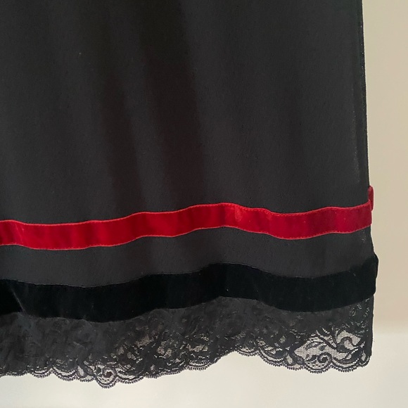 BEAUTIFUL A.B.S STUDIO BLACK LACE TRIM PULL-ON PENCIL MAXI SKIRT Sz S P - Picture 11 of 13